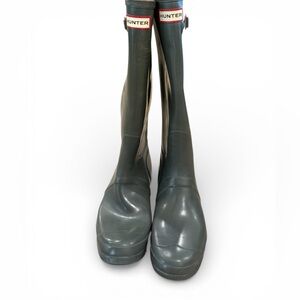 Hunter Women's Dark Green Rain Boots